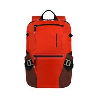 Piquadro , Pq-M Rucksack Rfid 39 Cm Laptopfach in rot, Rucksäcke für Damen