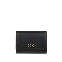 Calvin Klein, Geldbörse 12,5 Cm in schwarz, Geldbörsen für Damen