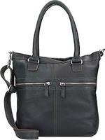 Cowboysbag , Schultertasche Leder 28 Cm in mittelgrün, Schultertaschen für Damen