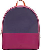 Dudubags , City Rucksack Leder 26,5 Cm in violett, Rucksäcke für Damen