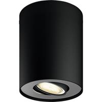 Philips Hue LED-plafondspots 871951433844900 Hue White Amb. Pillar Spot 1 flg. schwarz 350lm inkl. Dimmschalter GU10 5 W