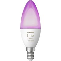 Philips Hue LED-lamp (uitbreiding) 871951435661000 Energielabel: G (A - G) Hue White & Col. Amb. Einzeplack E14 470lm E14 5.3 W Warmwit tot koudwit
