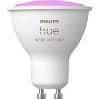 Philips Lighting Hue LED-lamp 871951433988000 Energielabel: G (A - G) Hue White & Col. Amb. GU10 Einzelpack 230lm GU10 4.3 W Warmwit tot koudwit Energielabel: