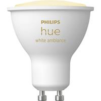 Philips Hue LED-lamp 871951433990300 Energielabel: G (A - G) Hue White Ambiance GU10 Einzelpack 230lm GU10 4.3 W Warmwit tot koudwit Energielabel: G