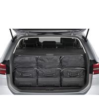 Car-Bags Volkswagen T-Cross (2018-heden) 6-Delige Reistassenset zwart
