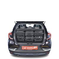 Car-Bags Renault Captur II (2019-heden) 6-Delige Reistassenset zwart