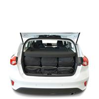 Car-Bags Ford Focus IV Deurs (2018-heden) 6-Delige Reistassenset zwart