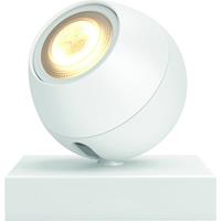 Philips Hue LED-plafondspots 871951433918700 Hue White Amb. Buckram Spot 1 flg. weiß 350lm Erweiterung GU10 5 W