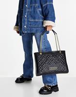 Love Moschino, Handtasche Quilted Bag 4006 in schwarz, Henkeltaschen für Damen