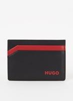 Hugo Boss Subway pasjeshouder van leer met logo