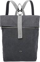 Fritzi aus PreuÃŸen , Izzy03 Rucksack 40 Cm in schwarz, RucksÃcke fÃ¼r Damen