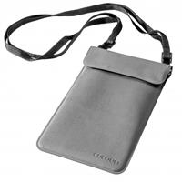 Cocoon - Waterproof Neck Wallet - Tasje voor waardevolle spullen, grijs/zwart