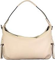 CINQUE , Franca Schultertasche Leder 32 Cm in beige, Schultertaschen für Damen