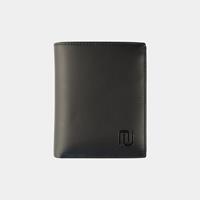 NEGOTIA Leather Finnian | Portemonnee Compact Zwart