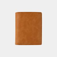 NEGOTIA Leather Finnian | Portemonnee Compact Bruin