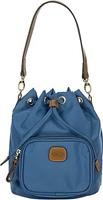 BRIC`S , X-Bag Beuteltasche 18 Cm in blau, Schultertaschen für Damen