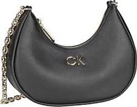 Calvin Klein , Schultertasche Re-Lock Shoulder Bag Small Pf22 in schwarz, Schultertaschen für Damen