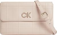 Calvin Klein Re-Lock Crossbody Bag Flap Quilt spring rose Damestas