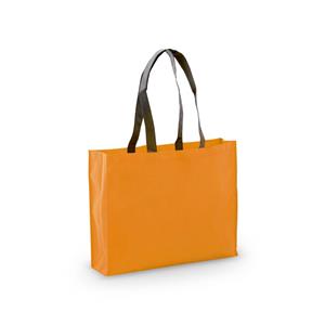 Bellatio Design Draagtas/schoudertas/boodschappentas In De Kleur Oranje 40 X 32 X 11 Cm - Boodschappentassen