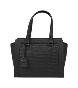 BURKELY, Handtasche Icon Ivy Handbag in schwarz, Henkeltaschen für Damen