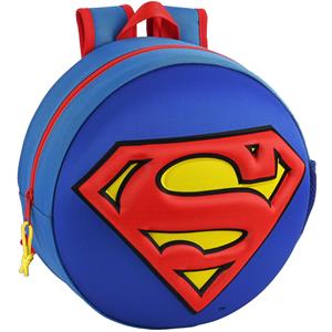 SimbaShop Superman Peuterrugzak 3d Logo - 31 X 31 X 10 Cm - Polyester