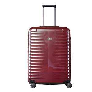 Titan Litron 4 Wheel Trolley M cherry red Harde Koffer