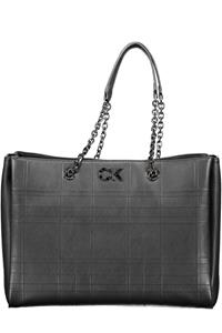 calvinklein Handtasche Calvin Klein - Re-Lock Tote Quilt K60K609689 Ck Black BAX