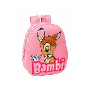 Disney Bambi Peuterrugzak 3d - 32 X 27 X 10 Cm - Polyester