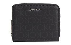 calvinklein Kleine Damen Geldbörse Calvin Klein - Ck Must Z/A Wallt Flap Md Epi Mono K60K609996 0GJ
