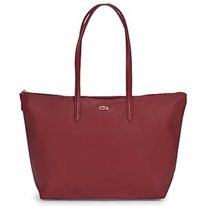 Lacoste Damen L.12.12 Concept Tote Bag mit Reißverschluss - BINKING RED 