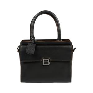 BURKELY, Handtasche Modest Meghan Handbag Satchel in schwarz, Henkeltaschen für Damen