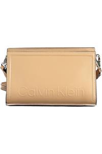 Calvin Klein, Umhängetasche Minimal Hardware in hellbraun, Umhängetaschen für Damen