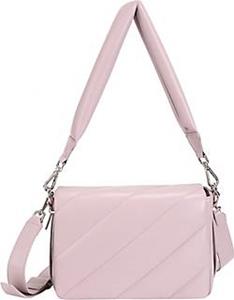 Ekonika , Tasche Aus Gestepptem Leder in rosa, Schultertaschen für Damen