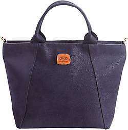 BRIC`S , Life Shopper Tasche 25 Cm in dunkelblau, Shopper für Damen