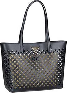 Guess , Shopper Aqua Tote in schwarz, Shopper für Damen