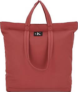 Calvin Klein Jeans , City Shopper Tasche 36 Cm in rot, Shopper für Damen
