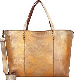 Campomaggi , Shopper Tasche Leder 37 Cm in bronze, Shopper für Damen