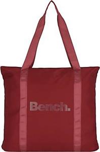 Bench , City Girls Shopper Tasche 42 Cm in rot, Shopper für Damen