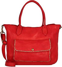 Campomaggi , Shopper Tasche Leder 36 Cm in rot, Shopper für Damen