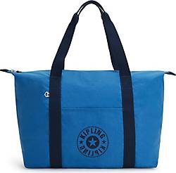 Kipling , Center Art M Shopper Tasche 58 Cm in blau, Shopper für Damen