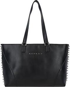 Replay , Shopper Tasche 44 Cm in schwarz, Shopper für Damen