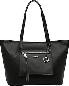 L.CREDI , Janka Shopper Tasche 33 Cm in schwarz, Shopper für Damen