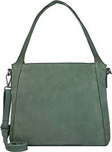 Cowboysbag , Kilstay Schultertasche Leder 32 Cm in dunkelgrün, Schultertaschen für Damen