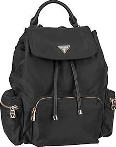 Guess , Rucksack / Daypack Eco Gemma Backpack Eyg in schwarz, Rucksäcke für Damen