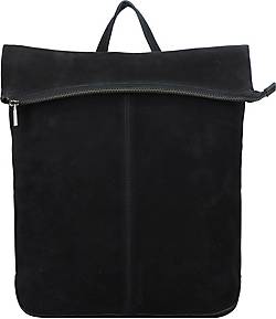 Cowboysbag , Galloway City Rucksack Leder 39 Cm Laptopfach in schwarz, Rucksäcke für Damen