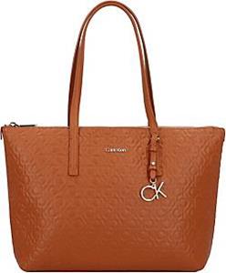 Calvin Klein , Ck Must Shopper Tasche 39 Cm in mittelbraun, Shopper für Damen