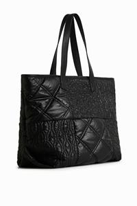 Desigual , Shopper Tasche 51 Cm in schwarz, Shopper für Damen