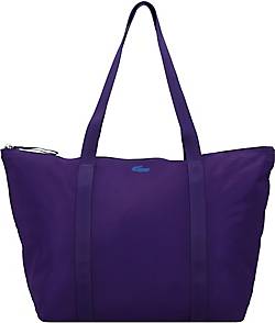 Lacoste , Jeanne Schultertasche 47 Cm in violett, Schultertaschen für Damen