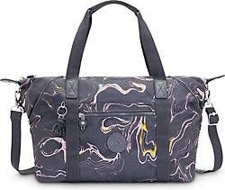 Kipling , Basic Prt Art Shopper Tasche 44 Cm in violett, Shopper für Damen