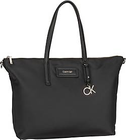 Calvin Klein , Shopper Ck Must Nylon Shopper Fa22 in schwarz, Shopper für Damen